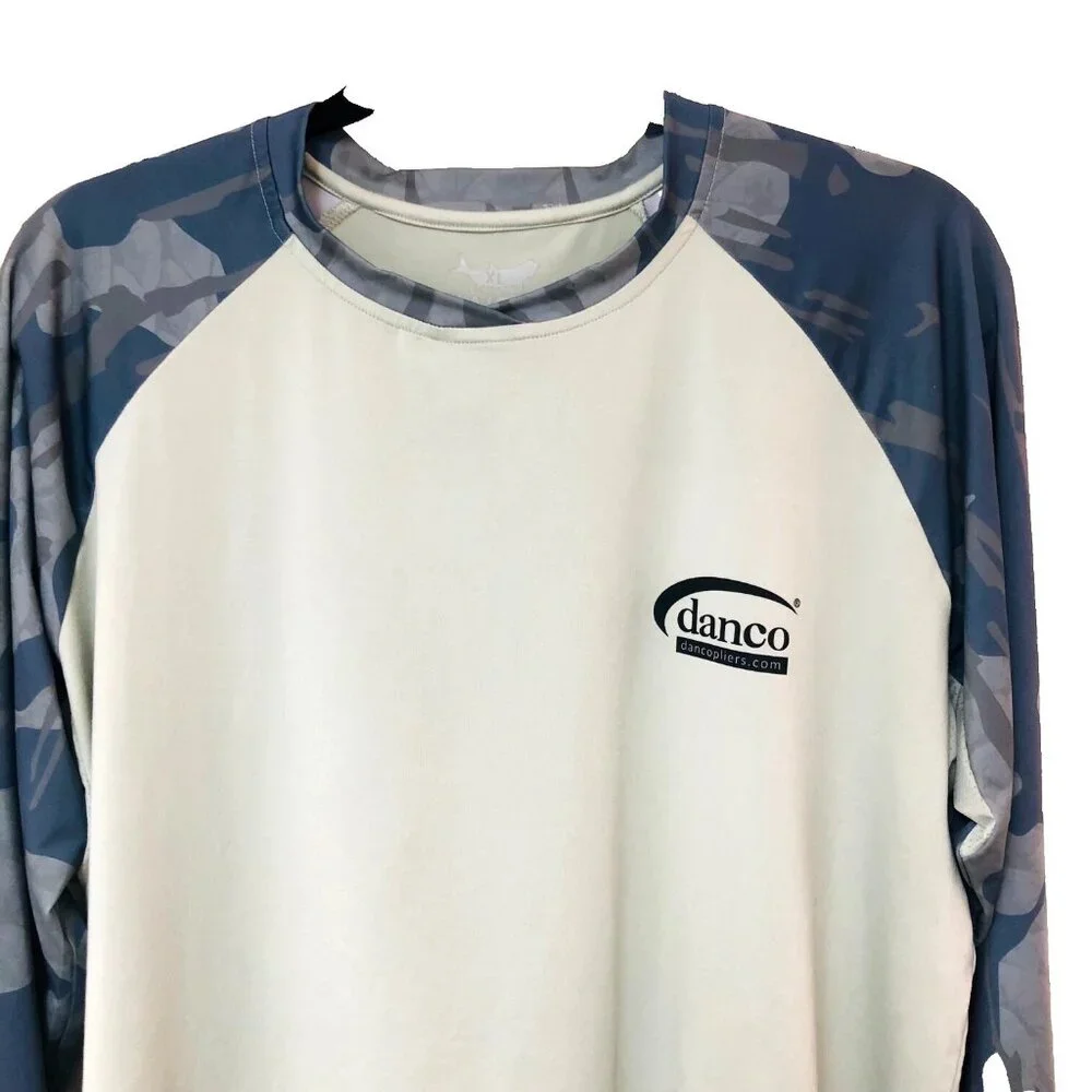 SWC Skinny Water Culture‎  Shirt Men XL Performance Camo UPF Danco Plier Fishing - Picture 3 of 7